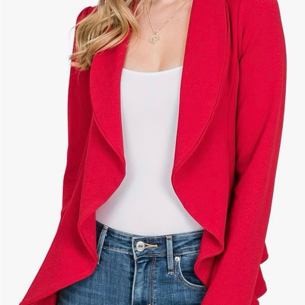 Women’s Red Blazer